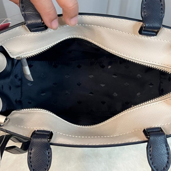 New Kate Spade Staci Medium Satchel Saffiano Leather Niagara Multi - Picture 13 of 15